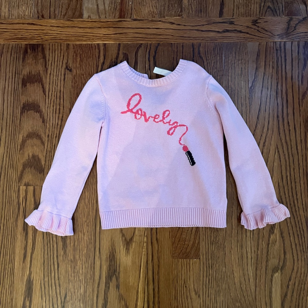 Janie & Jack Girls Pink Sweater Size 3